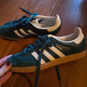 Women's Adidas Samba OG Size 7 Collegiate Green Gum
